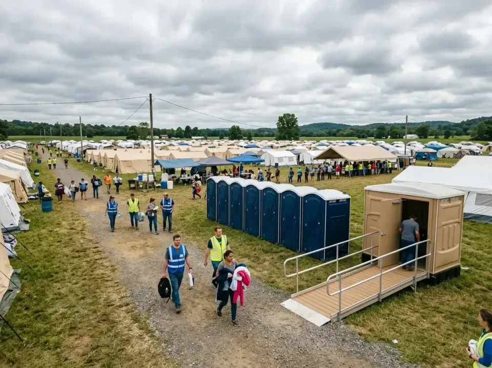 disaster-relief-camp-restrooms-010 — frequently asked questions, Dumpster & Portable Bathrooms Rental in Bloomfield, MO